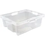 KEEEPER Aufbewahrungsbox Franz 43 x 35 x 15 cm 15-tlg. transparent