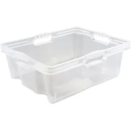 KEEEPER Aufbewahrungsbox Franz 43 x 35 x 15 cm 15-tlg. transparent