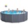 Intex Frame Pool Set Graphit ø 478 x 124 cm