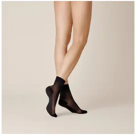 Kunert Cotton Sole 20 Söckchen 3er Pack Schwarz 39-42