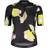 maloja SchneckM. - Radtrikot - Damen Deep Black Fieldflo S