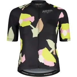 maloja SchneckM. - Radtrikot - Damen Deep Black Fieldflo S