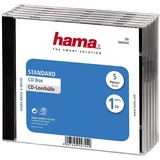 Hama 44744 CD-Leerhülle Standard 5er-Pack