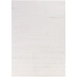 Teppich AYYILDIZ TEPPICHE "SAHARA 1114", beige (cream), B:160cm H:12mm L:230cm, Polypropylen, Teppiche, Pflegeleicht / Strapazierfähig / Trend Colors