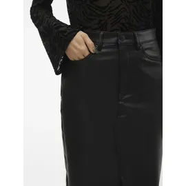 Vero Moda Lederimitatrock Damen Schwarz 40