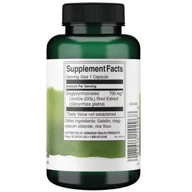 Swanson DGL Deglycyrrhizinierter Süßholzwurzelextrakt Kapseln 90 St.