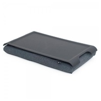 Bosign Laptop Tablett Knietablett Mini Laptray Anti-Slip Schwarz-Grau