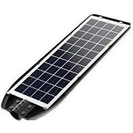 LUXULA Straßenleuchte Solar schwarz 5 W 600 lm IP54, IP65