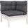 vidaXL Modell 27 Loungeset weiß
