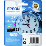Epson 27 EasyMail DURABrite Ultra "Wecker" Tinte Multipack (3-Farben) (Tintenpatrone)