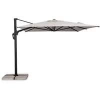 BIZZOTTO Ampel-Sonnenschirm ARIS, 400 x 300 cm - Grau
