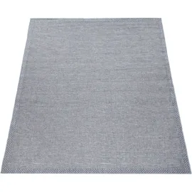 Paco Home - In- Outdoor Teppich Balkon Küchenteppich Modernes Bordüren Design beige, Grau 80x150 Cm