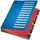 Leitz Pultordner DIN A4 24 mm Blau 24 St.