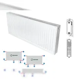 Stelrad Universalheizkörper 500 x 1800 mm 2689 W weiß Mittelventil