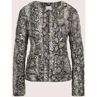 Madeleine Jacke cappuccino / schwarz L