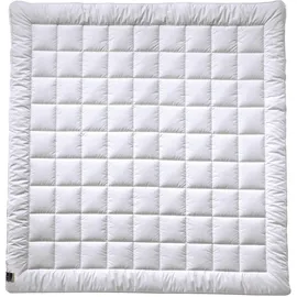billerbeck Kunstfaserbettdecke BILLERBECK "520 ALCANDO, Bettdecken für Sommer und Winter, Decke", weiß, B:140cm L:220cm, Bezug: 100% Baumwolle. Füllung: 100% Polyester, Bettdecken, Die strapazierfähige und kuschelige Faserdecke