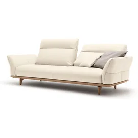 creation by rolf benz 3,5-Sitzer CR.460 Naturleder 228 x 103 x 100 cm Weiß