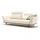 creation by rolf benz 3,5-Sitzer CR.460 Naturleder 228 x 103 x 100 cm Weiß