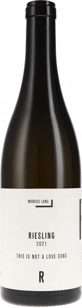 Riesling Riede Steiner Schreck This is not a love song HM Lang 2021 BIO