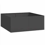 vidaXL Pflanzkübel 100 x 100 x 40 cm Schwarz