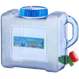 Kaxenig Wasserkanister 5L/8 L Wasserbehälter Mit Hahn, Camping Wasserkanister, Wasserkanister Mit Hahn Und Schraubdeckel, Tragbarer Wassertank Für Camping, Schule, Picknick, Outdoor