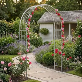 DanDiBo Ambiente Rosenbogen 150 cm Grau