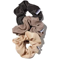 Hairlust Satin Silk Scrunchies, Medium, 3-Pack Haargummi Damen 