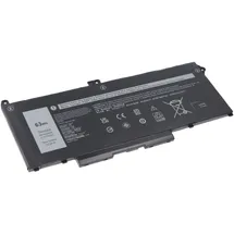 AccuCell Akku passend für Dell Latitude 15 5520, Li-Polymer, 15,2V, 4100mAh, 62,3Wh