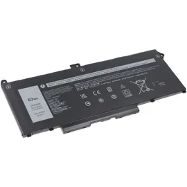 AccuCell Akku passend für Dell Latitude 15 5520, Li-Polymer, 15,2V, 4100mAh, 62,3Wh