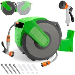 Wasserschlauchaufroller 30m automatisch