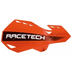 Race Tech Orangefarbener Doppelhandschutz, Größe 300 mm