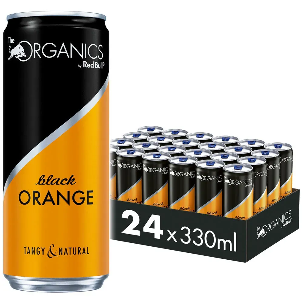 Organics by Red Bull Black Orange 24x 0,33 Liter (EINWEG)