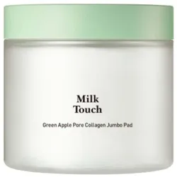 Milk Touch Green Apple Pore Collagen Jumbo Pad 130 ml
