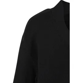 URBAN CLASSICS Ladies Rib Strickjacke Schwarz XS