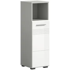 MID.YOU Copa Unterschrank 30 x 95 cm Weiß/Grau