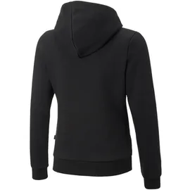 Puma Fleece-Kapuzenjacke Schwarz 116