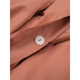 Erlich Textil Bettbezug FINN, (1 St) rot 140 cm x 200 cm