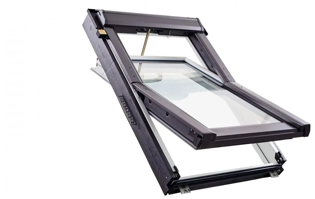 RotoQ Entrauchungsfenster Q4 Kunststoff  Q42P 078/098 K2RA Uw-Wert: 1,2