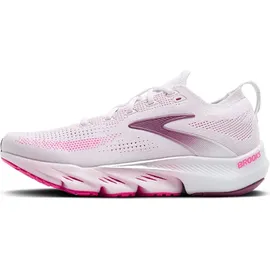Brooks Glycerin Flex Damen White/Cyber Pink/Argyle 39