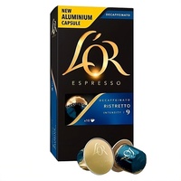 50 L'Or Ristretto Decaffeinato Kaffee kapseln Aluminium Nespresso kompatibel