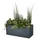 Eda Graphit Hutch 99,5 x 39 x 43 cm Anthrazit