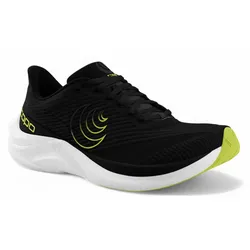 Topo Laufschuhe Cyclone 3 (Leichtigkeit, breitere Zehenbox) schwarz/lime Herren