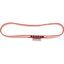 C.A.M.P. 10,5 mm Express Dyneema Runner Rundschlinge Orange/Weiß
