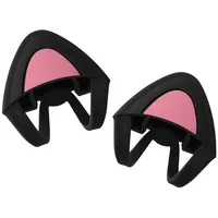 Kwmobile 2X Katzenohren Aufsatz kompatibel mit Overear Headphone -