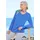 GOLDNER Rundhalspullover Blau 22