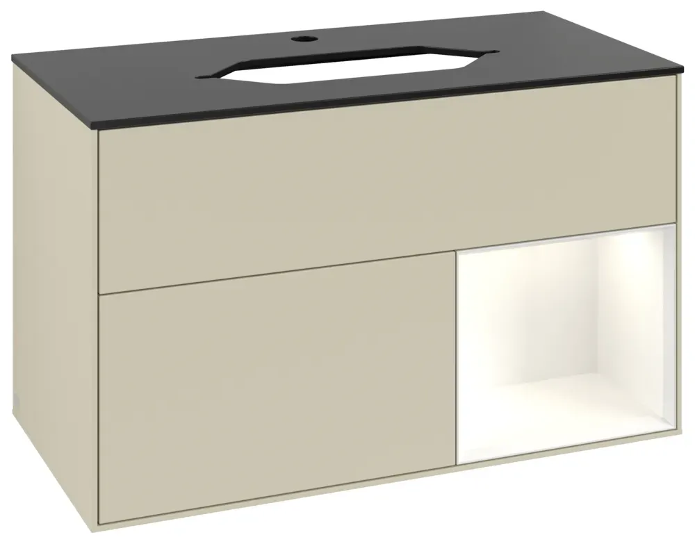Villeroy & Boch Waschbeckenunterschrank Finion F25 1000x603x501mm m Bel FK/RE/AP: HJ/GF/2 F252GFHJ