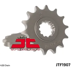 JT SPROCKETS Standard-Stahlritzel 1907 - 428