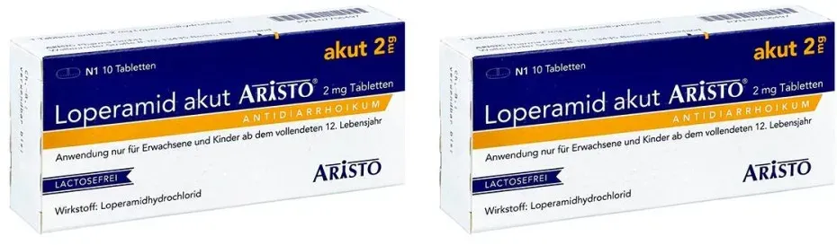 Preisvergleich Produktbild Loperamid akut Aristo 2mg