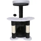 Wiltec Kratzbaum 67 cm schwarz/weiß