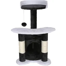 Wiltec Kratzbaum 67 cm schwarz/weiß